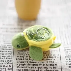 Plush Turtle Keychains