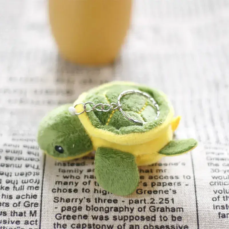 Plush Turtle Keychains