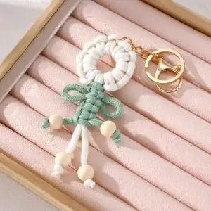 Flower Ring Keychains