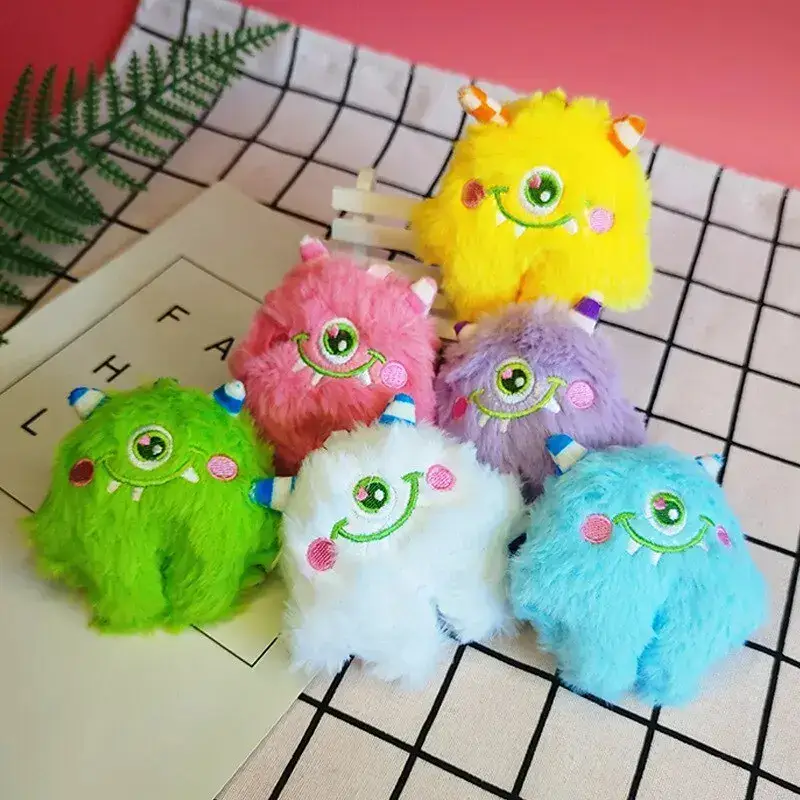 Plush Monster Keychains