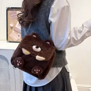 Plush Bear Backpack