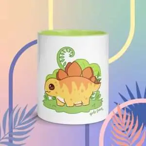 Gecko Fancy Stegosaurus Mug