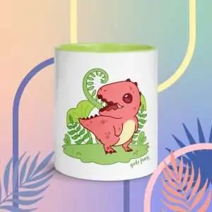 Gecko Fancy Tyrannosaurus Rex Mug