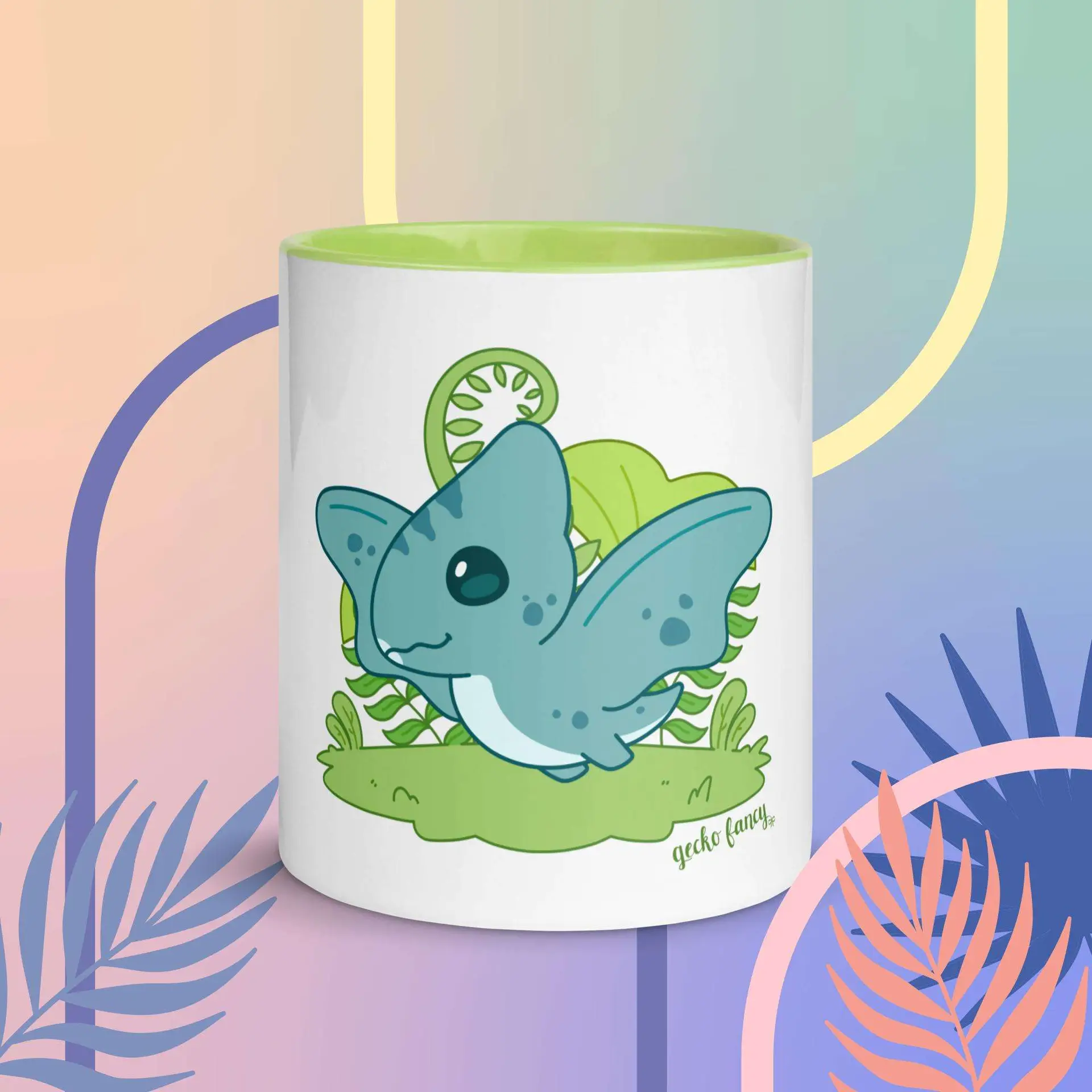 Gecko Fancy Pterodactyl Mug