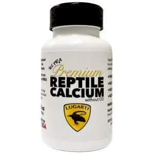 Lugarti Ultra Premium Reptile Calcium - without D3 - 3 oz